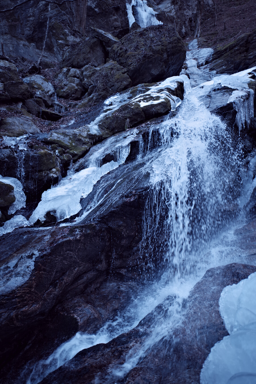 秩父の氷瀑の作例写真